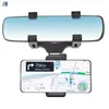 Cell Phone Mounts Holders Car Phone Holder Rear View Mirror Stand Truck Cradle Bracket 360 Rotation Cell Phone GPS Mount Support Interior Accessories 240322