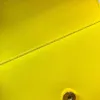 Sac à chaîne jaune tout-en-un de haute qualité, asymétrique épaule dénudée, sac à bandoulière en cuir vintage de luxe pour femmes, printemps été