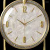 Wall Clocks Digital Mechanic Kitchen Clock Metal Bedroom Gold Silent Luxury Unusual Reloj Pared Home Accessories