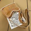 Shoulder Bags Canvas Crossbody Bag Soft Literary Students Book Vintage Casual Adjustable Strap Personality Outdoor Sport