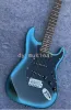 Guitarra eléctrica azul oscuro personalizada color popular palisandro / arce buenos resultados de rendimiento profesional EN STOCK ENVÍO RÁPIDO d8d2d
