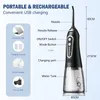 Andere Geräte Munddusche USB-Ladewaschbecken Tragbares Zahnwaschbecken 300-ml-Wassertank Wasserdichter Zahnreiniger für die Mundpflege H240322KNTC