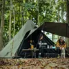 Tents and Shelters OneTigris Northgaze TC Chimney Tent Terylene Cotton Outdoor Teepee Hot Tent for Adventurers Hiking Camping 3 Season Tent 240322