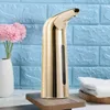 Zeepdispenser Automatische Intelligente Touchless IR-sensor Handsfree Handwas Organizer Thuis Badkamer Schoonmaken Goud