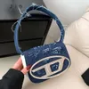 Borsa a tracolla Merci di controllo esclusivo di alta qualità Borsa Dign Dingdang Nuova borsa a tracolla da donna Millennium Spicy Girl Style Denim Underarm portatile