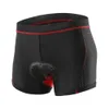 Arsuxeo men ciclismo roupa interior 5d gel almofada à prova de choque ciclismo shorts mtb bicicleta de estrada shorts respirável malha bicicleta underpant fino 240313