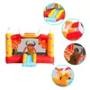 Kid Bouncer Jumper Moonwalk Castello Gonfiabile Salto Casa di Rimbalzo con Scivolo per Bambini Trampolino Playhouse Theatre Outdoor Indoor Bull Riding Design Giocattoli Divertenti