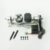 DIY CNC Rotary 4. 5 Eksen Metal Ahşap Çalışma Aktivitesi İçin 65mm Mini CNC Freze Gravür Makinesi