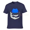 Women's T Shirts Pocket Junimo - Blue Version Printed Summer Men Shirt Women Fashion Tops Tees Female Casual T-shirts