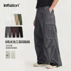 Inf Mens Wear Ready to Wear Washed Wide Leg Workwear Pants Frühling/Sommer Neues Produkt Street Multi Pocket Loose Casual für Herren