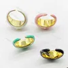 2024 New Fashion designer ring 18k gold silver multicolour Enamel rings for fashion Mens Womans lover engagement Adjustable couple Ring High Quality