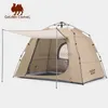 Çadırlar ve Barınaklar Altın Deve Kamp Çadırı Açık Hava Otomatik Tek Dokunma Taşınabilir Katlanır Çadırlar Kamp Malzemeleri Gümüş Müşterek Güneş Koruyucu Kanopi 240322