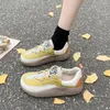 Casual Schuhe Frauen Plattform Turnschuhe Damen Schuhe Freizeit Sport Frauen Vulkanisieren Wandern PU Leder