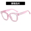 2 PCS Fashion Luxury Designer Full Sky Five Pointed Star Flat Mirror 2023 New Fashion Glasses Frame Personlig glasögonram Konkav formfotografering Kvinna