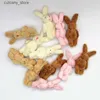 Pchane pluszowe zwierzęta 50pcs mini 6 cm uroczy królik króliczka dziecięca pluszowa zabawka pluszowe zwierzęta na urodziny świąteczne przyjęcie L240322