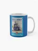 Mugs The Blue Comet Poster Coffee Mug Mixer Thermo Cups For