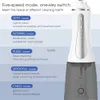 Other Appliances USB charging 5-mode 350ml water tank pulse dental floss pick up electric oral flushing nozzle for false cleaning of teeth Smile H240322