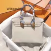 Genuine Leather Handbag Bk L Litchi Pattern Bag Genuine Leather Cowhide Handbag Bag Large Capacity Bridal Wedding Bag Womens 2024 New Trend