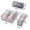 Schrank Schlafzimmer Faltbare Schublade Organizer Für Socken Unterwäsche Organizador Lagerung Box Bh Teiler Rangement Boxen es