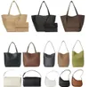 The Row Designer Bolsa de hombro para mujer Half Moon Park Tote Bag Luxurys Bolsos Bolsos Caja de almuerzo Bolsas de cubo Hombre Cuero Fin de semana Crossbody Satchel Shopper Bolsas de moda 3556