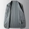 Men's Suits E1764-Men's Suit Summer Casual Business Loose Coat