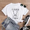 Koszulka damska ciekawa koszulka w kształcie żaby dla kobiet cześć, jak się masz? Slogan T-shirt dla kobiet HARAJUKU TOP Street Clothing Estetyczny T-shirt 240323