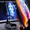 Cell Phone Mounts Holders Foldable Car Phone Holder 720 Rotation Holder Support For iPhone 14 13 12 11 Magnetic Mount Mobile Cell Phone Stand GPS 240322