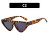 Triangle Cats Eye-zonnebril Neymar Same Style 2023 Nieuwe mode-zonnebril UV-bestendige zonnebril
