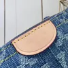 Top Quality Newest denim blue wallet Men Designer Card Holder Fashion Zipper Purse women keychain pouch