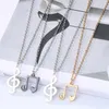 Pendentif Colliers 4 couleurs Amis Amour Couple Collier Coloré Note Musicale Bonne Amitié Bijoux Cadeau