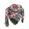 Scarves Fall And Winter Womens Scarf Classic Tassel Plaid Warm Soft Chunky Large Blanket Wrap Shawl Warmer To Keep