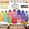 Bang King 12000 puffs engångscigaretter VAPE -enhet 650mAh Batteri 23 ml Fördjupad stick