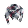 Scarves Fall And Winter Womens Scarf Classic Tassel Plaid Warm Soft Chunky Large Blanket Wrap Shawl Warmer To Keep