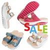 casual women's sandals for home outdoor wear casual shoes GAI colorful apricot new style large size fashion trend women easy matching waterproof 2024