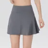 Al8820 Align Yoga Souples sans couture à jupe courte respirante Fitness Womens Sports High TAILLE RAPIDE DRES