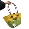 Designer axel B hink raffias korg halm anram b fold shopper b sommarväv resor kors kropp duffelkoppling strand bs