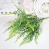 Fiori decorativi steli asparagi artificiale erba felce di alta qualità arbusto fiore ufficio casa verde pianta di plastica decori