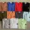 CP Designer Stone T Shirt Compass męska luksusowa koszulka bawełniana polo haft krótki rękaw