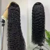 Peruca de renda hd 13x6 cabelo humano encaracolado peruca para as mulheres escolha pré arrancado sem cola 30 40 Polegada solta onda profunda onda de água perucas frontais