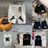 Mannen T-shirt designer t-shirt dameskleding vest mouwloos t-shirt zomer heren shorts cool merk beer vijfde ptwo stuk broek korte mouw tops tees losse Aziatische maten