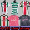 2023 2024/25 Palestino Deportivo Soccer Jerseys gratuit Palestine JIMENEZ BENITEZ CORTES Black Center Stripe Football Shirt War Justice March