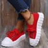 Casual Shoes Big Size Women Flats Oxford Female 2024 Spring Autumn White Platform Loafers Ladies Canvas Sneakers Zapatos