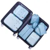 Storage Bags Luggage Organizers Waterproof Packing Cube For Suitcases G6KA