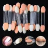 10pcs Nail Powder Brushes Spge Glitter Picking Disposable Double Sided Eyeshadow Applicators Brush Makeup Cosmetic Tools TR194 b0t8#