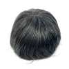 Toupees Full French Lace Mens Human Hair Replacement Systems anda Toupee för män