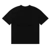 Mäns T-shirts Högkvalitativ bokstavskokosnötträd tryckt t-shirt för män retro tvätt mode casual överdimensionerad hip-hop med etikett H240401