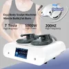 Emslim RF Body Sculpting Machine 7 Tesla 2 Griff Ems Muskeltraining Elektromagnetischer Muskelaufbau Fettreduktion Hiemt Fitnessgeräte