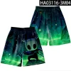 Dessier T -Shirts Hollow Knight 3D Print Hemd Jungen Mädchen Kinder Kinder Runde Halshülle Kurz gesagt