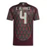 2024 Mexico soccer jersey H. LOSANO CHICHARITO G DOS SANTOS C. VELA 24 25 Men kids kit sports football shirt sets training MEXICAN L.ROMO home away uniform Goalkeeper