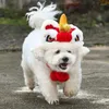 Vêtements pour chiens Chapeau de lion chinois 2024 Année de danse Tissu en peluche pour animaux de compagnie Petit pour les fêtes d'Halloween Anniversaires